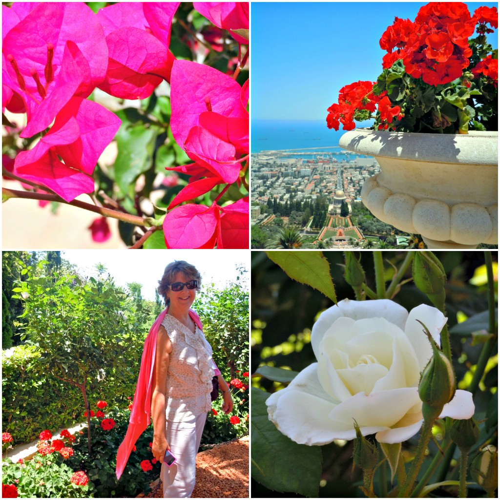 Baha'i Gardens and Golden Dome Haifa Israel things to do flowers