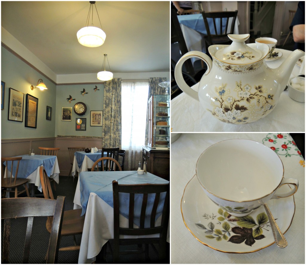 teapots olney buckinghamshire interior vintage tearoom afternoon tea