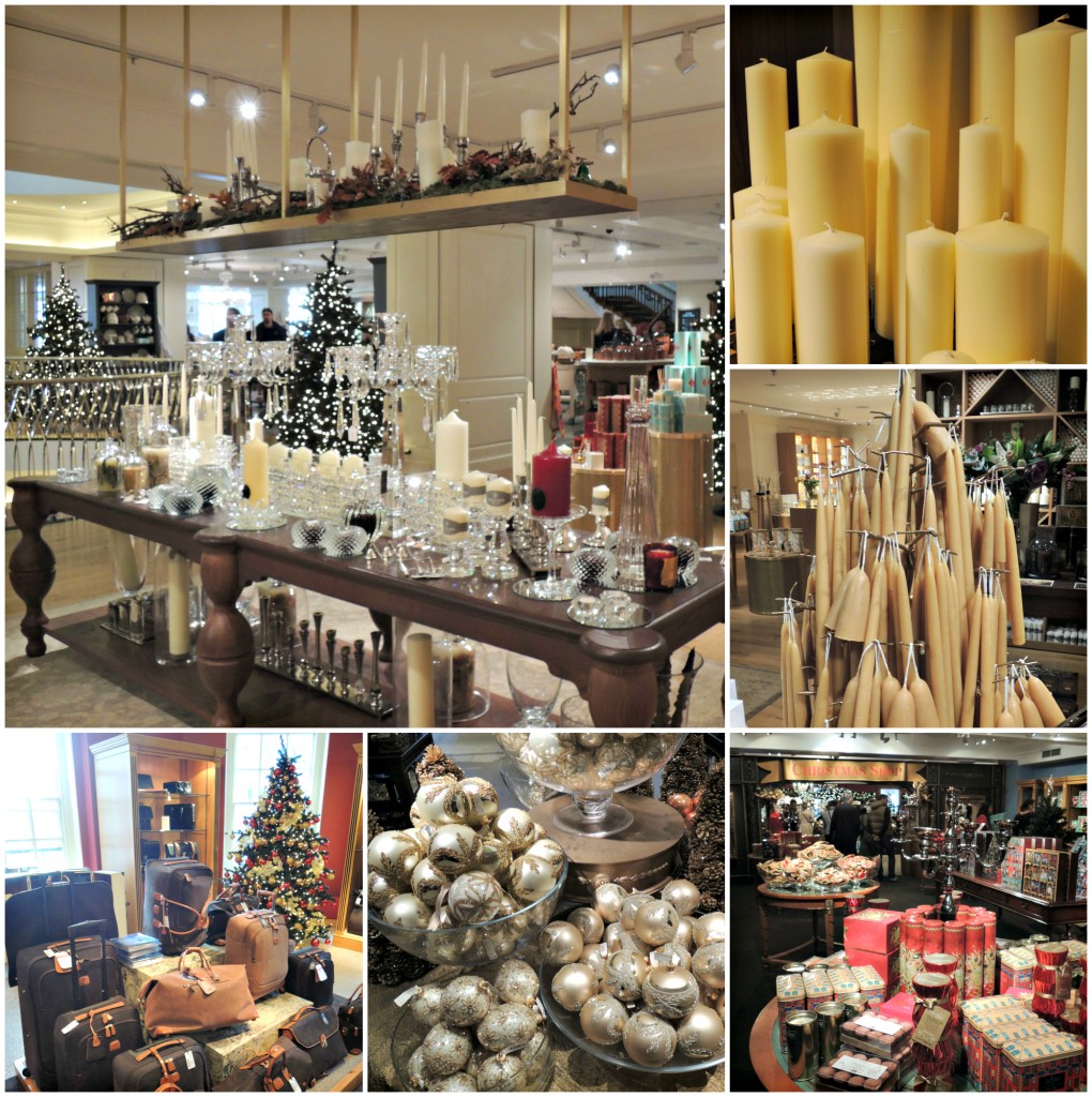 80 pairs of shoes piccadilly london & the athenaeum london luxury shopping fortnum & mason christmas shop candles