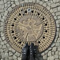 80 pairs of shoes berlin germany manhole cover berlin shoes dune