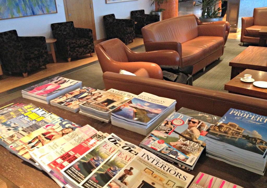 80 pairs of shoes ba lounge gatwick airport magazine selection