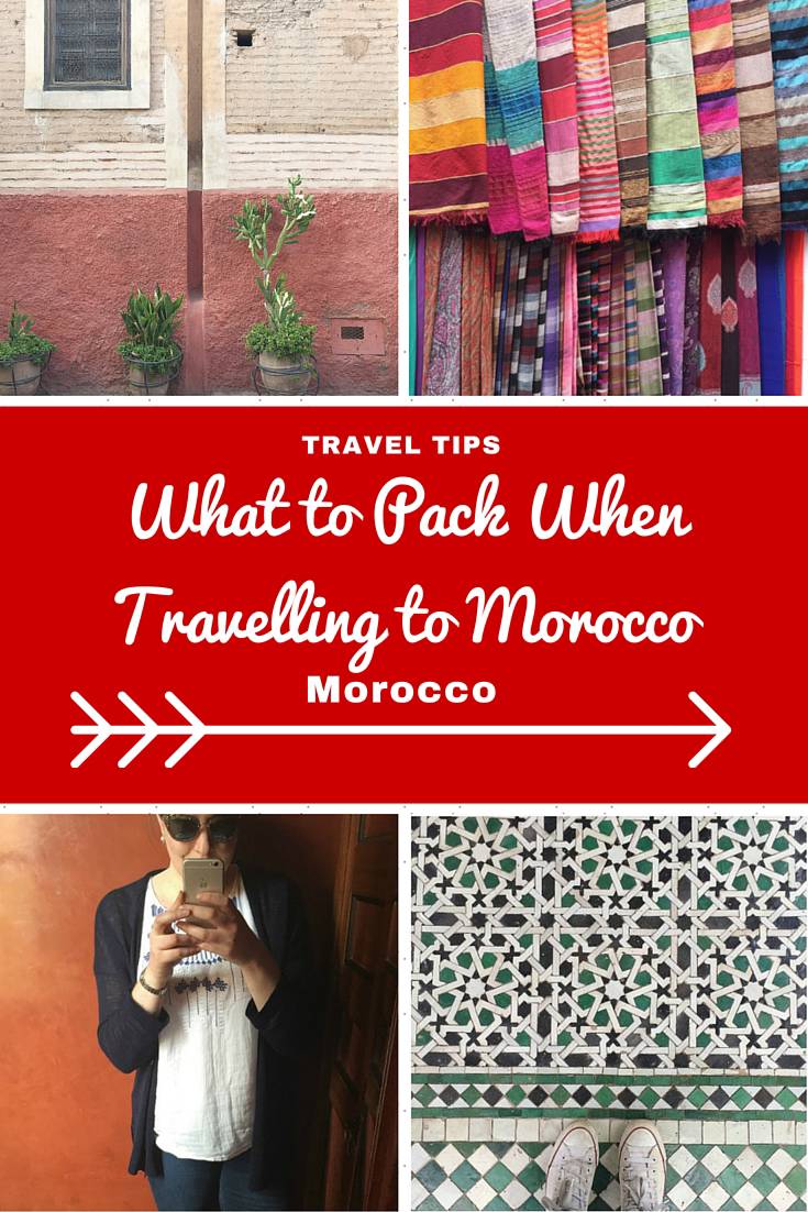Morocco Travel Tips: Advice on what female travellers should wear and pack when travelling to Morocco.  Dressing respectfully means less hassle so you will enjoy your vacation more!