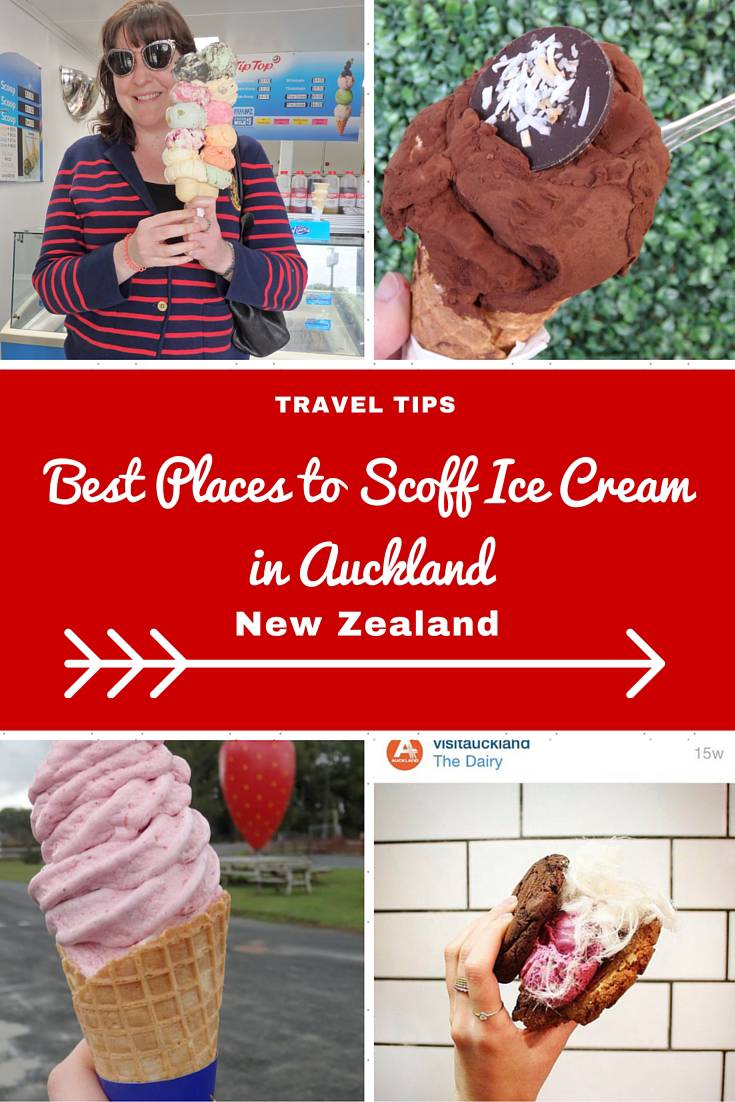 New Zealand Travel InspirationThe Best Places to Scoff Ice Cream in Auckland, New Zealand from the city centre to the south of Auckland. Looking for instagram worthy ice creams then here are my ice cream travel tips...and there's even a gluten free ice cream cone! Who said gluten free food had to be boring!