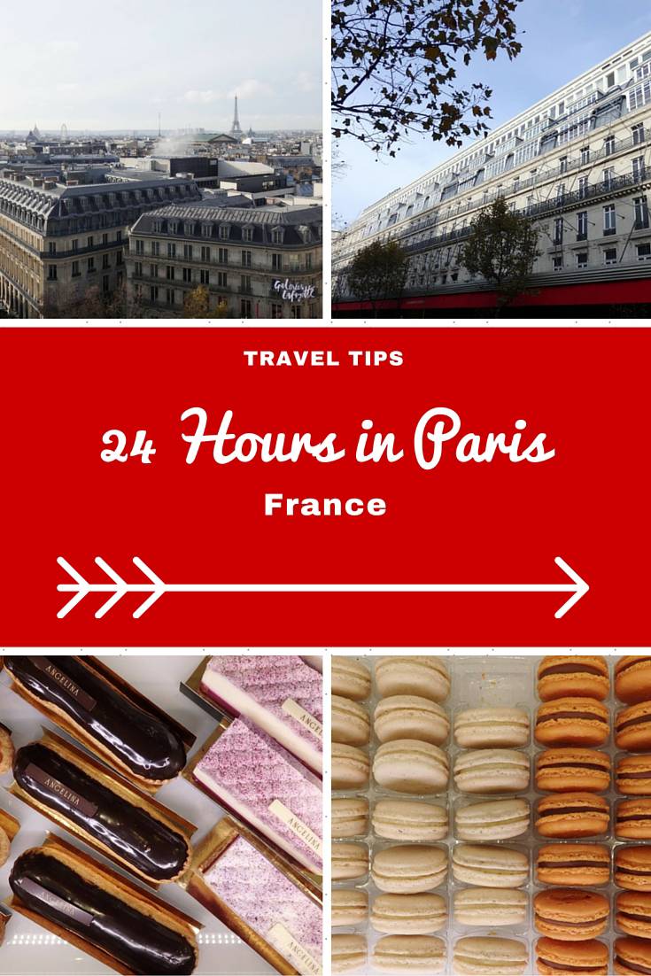 France Travel Inspirationvisiting Paris, France on your next vacation for only 24 hours then here is my guide of things to do and see in the French capital when you're short of time. Paris can be a perfect shopping destination and I've included my handy gluten free food traveling tips in there as well. 
