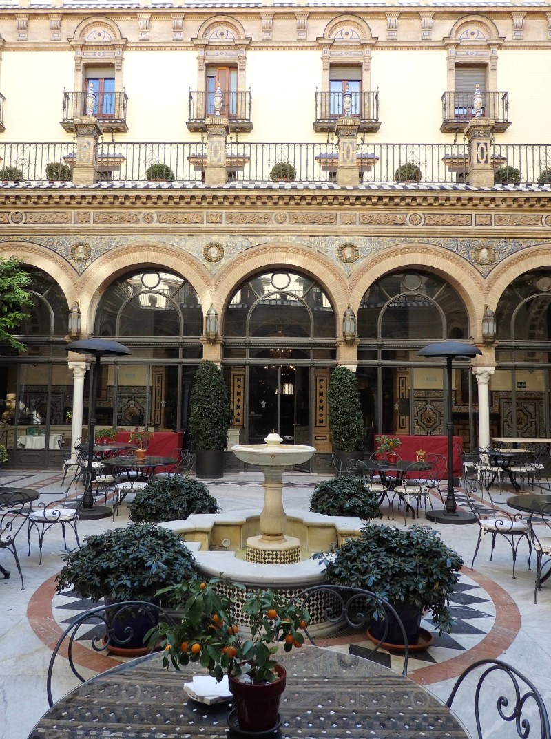 Spain Travel InspirationThinking of visiting Seville on your next vacation to Europe then why not check out hotel review of the iconic five star property, Hotel Alfonso XIII Seville, Spain with it's gorgeous decor and spacious rooms. Click the link to read more of my hotel review of Hotel Alfonso XIII.
