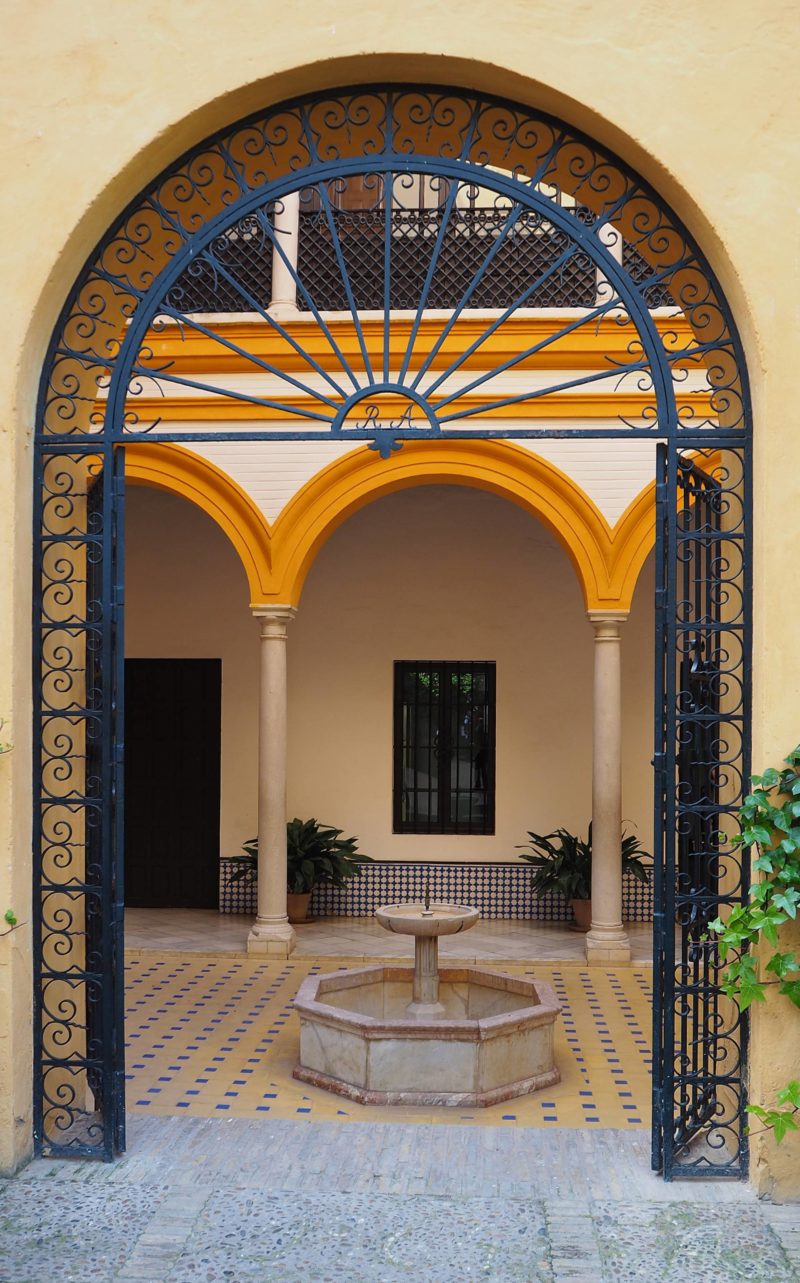 Spain Travel InspirationThinking of visiting Seville on your next vacation to Europe then a visit to the Alcazar of Seville is a must. Click the link to read my Seville travel tips and also see more photos inside this beautiful palace in Seville.