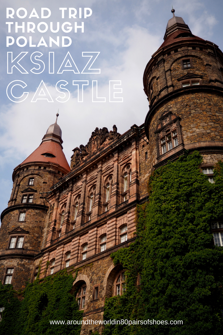 Poland Travel InspirationKsiaz Castle, Poland: Hidden Treasure, A Missing Princess & A Scandalous Love Affair. Ksiaz Castle is one of Europe's most famous castles due to the tunnels running underneath the castle and the missing Gold Train. Definitely worth a visit while on a road trip through Poland or a day trip from Wroclaw. Click to see more photos and my travel tips