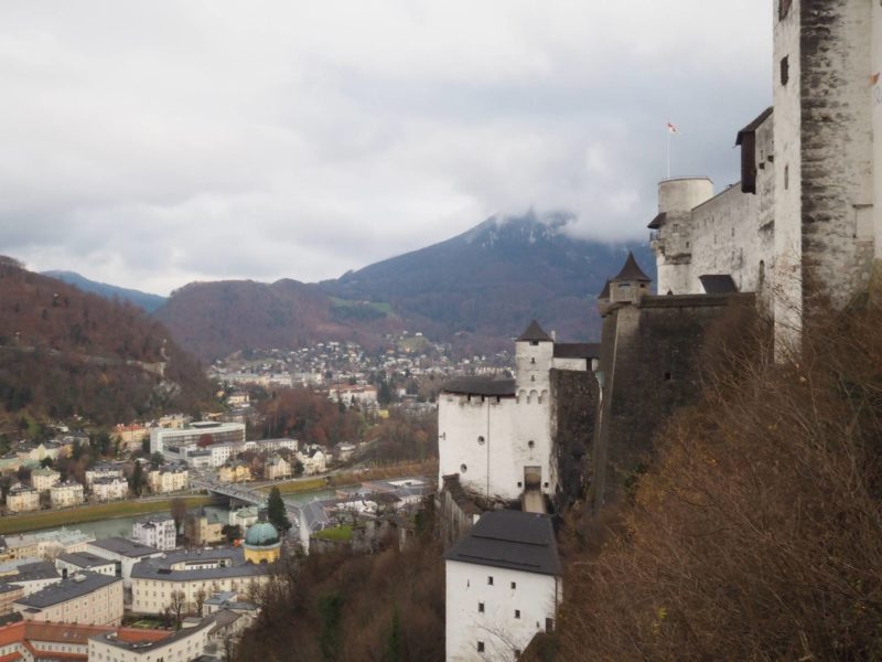 Austria Travel Inspiration48 Hours in Salzburg, Austria in Winter. This European city is a beautiful destination whichever season you decide to visit however with the Christmas Markets to explore in December and snow, it's like you are inside your own beautiful snow globe. Pop on over to the blog to read my travel guide to Salzburg and tips including gluten free food advice. #salzburg #austria #beautifuldestinations #bucketlistideas #80pairsofshoes 
