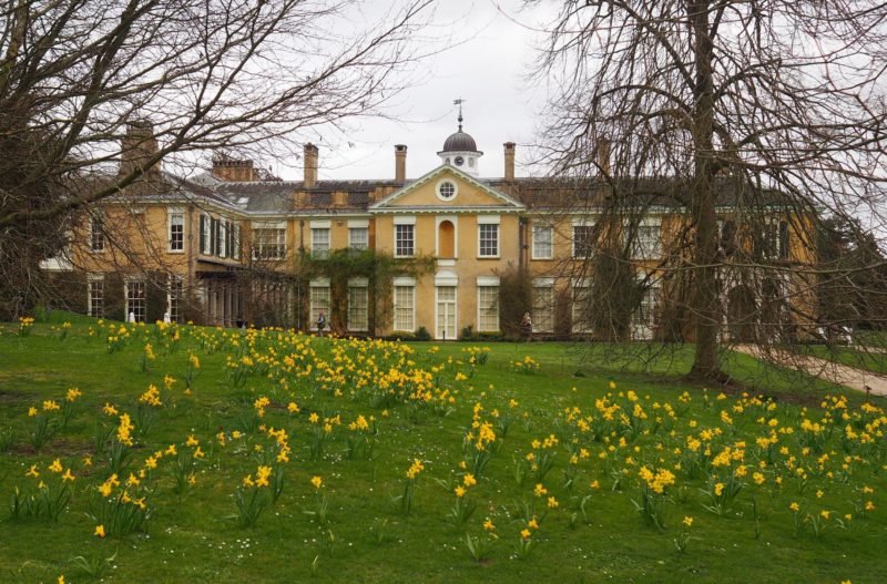 England Travel InspirationSpringtime at National Trust Property Polesden Lacey, Surrey. If you are looking for a Day Trip out of London to enjoy the spring flowers then head to the beautiful National Trust Property, Polesden Lacey in Surrey and snoop inside the house and wander around the beautiful gardens. #polesdenlacey #Surrey #england #beautifuldestinations #80pairsofshoes #traveltips #nationaltrust